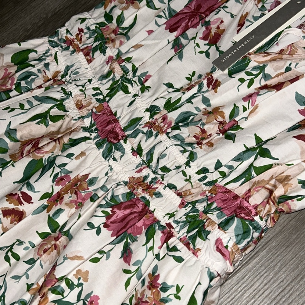 Anthropologie The Somerset Maxi Dress Puff-Sleeve - Picture 10 of 13